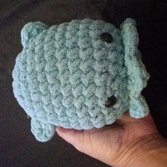 Crocheted cuddle fish - Picture 5 of 5